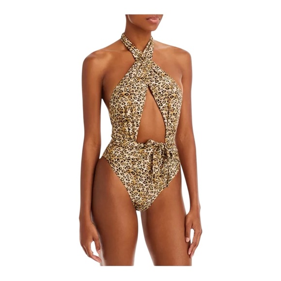 PQ Alex One Piece in Leopard Print NWT - Picture 4 of 6